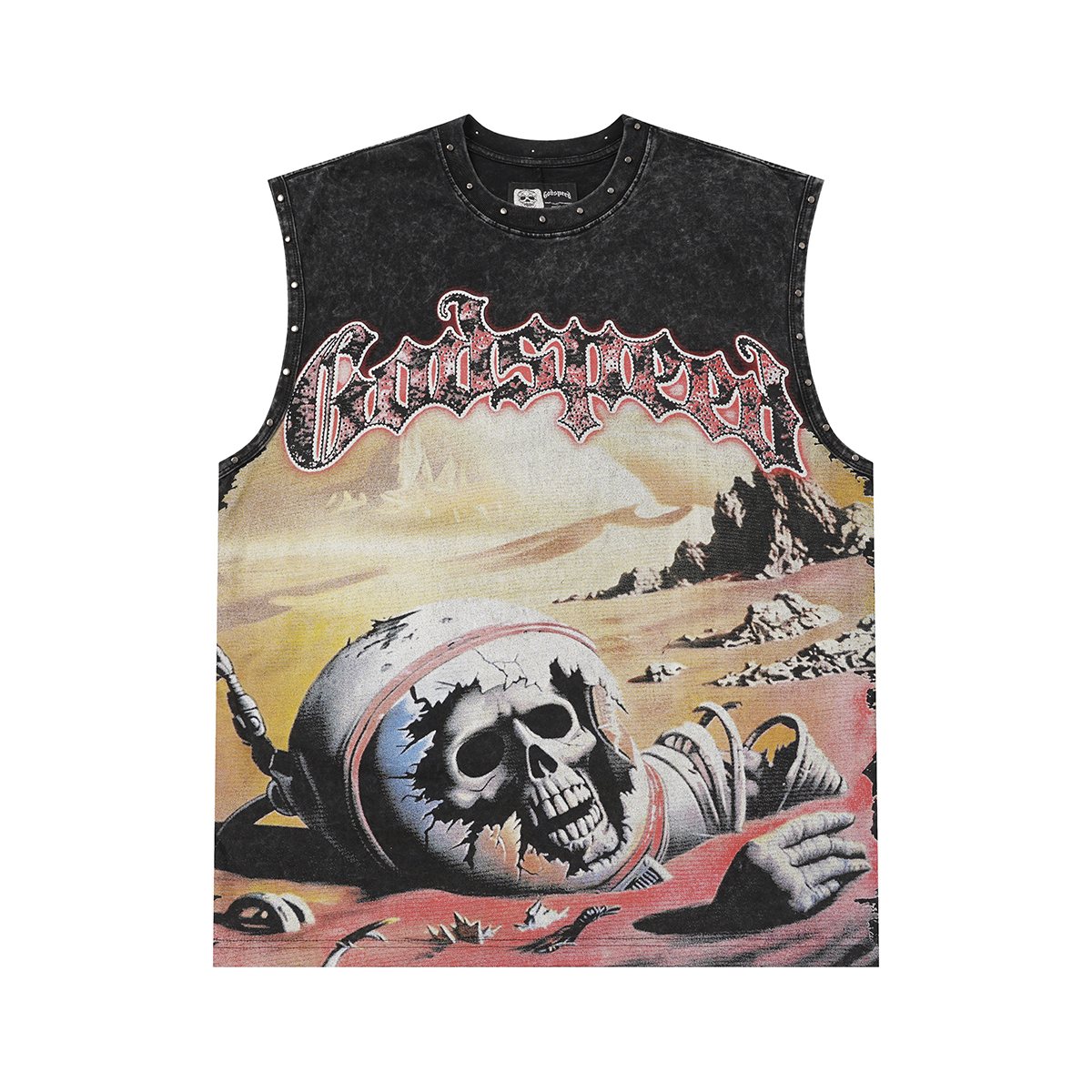Godspeed Desert Skull Sleeveless T-Shirt