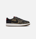 Air Jordan 1 Retro Low OG Laser Youth Sneakers - Black/Varsity Red/Summit White