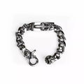 Chrome Hearts DAGGER ID FANCY LINK CLIP BRACELET -6
