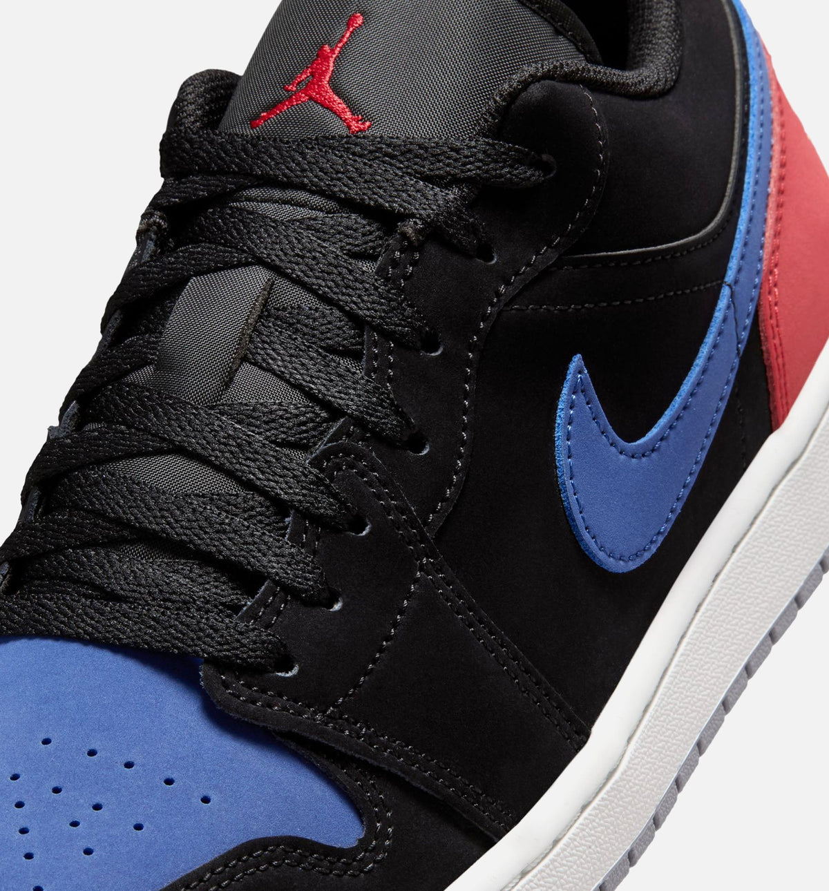 Air Jordan 1 Low Men's Lifestyle Shoes - Black Multi-Color
