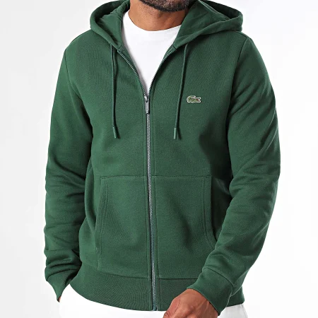 LACOSTE ZIP-UP SWEATER