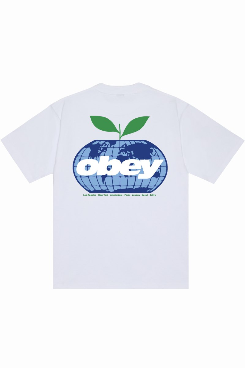 OBEY INTERCONTINENTAL T-SHIRT White