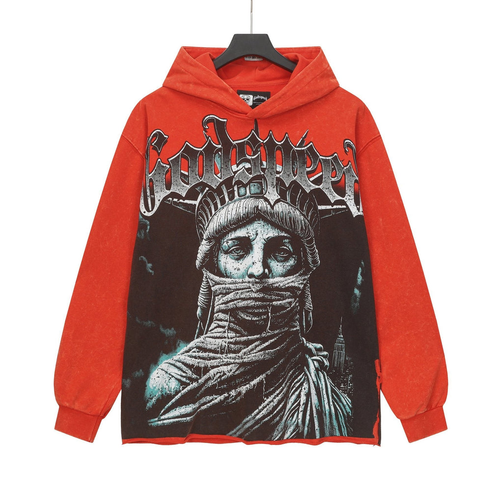 Godspeed Statue of Liberty Graphic Hoodie