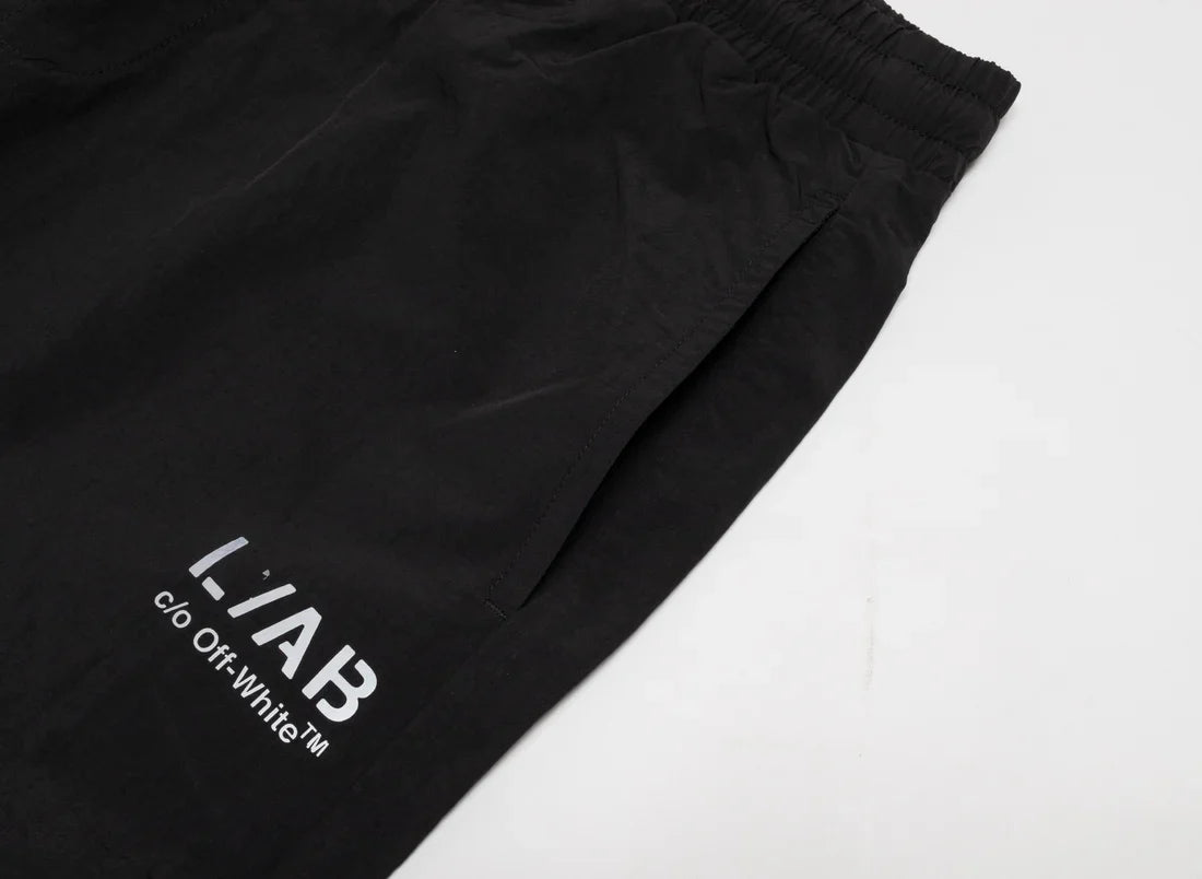 L/AB Tonal Diag Nylon Pants