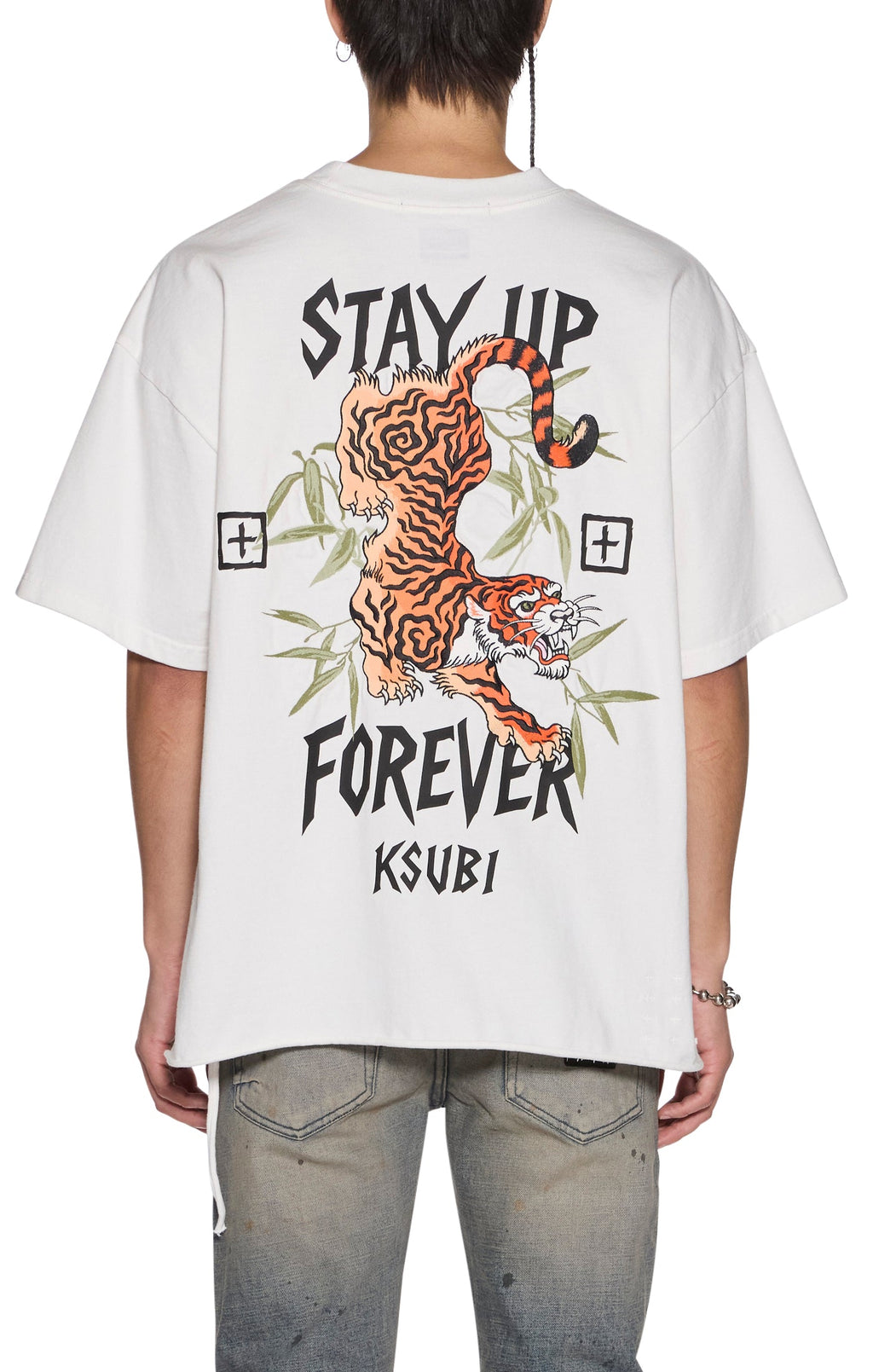 Ksubi Stay Up Ekcess Short Sleeve Tee