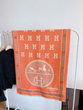 Hermès Equestrian Motif Scarf
