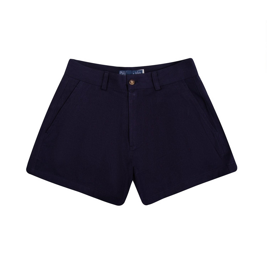 Ralph Lauren Women's Cotton Twill A-Line Tailored Shorts