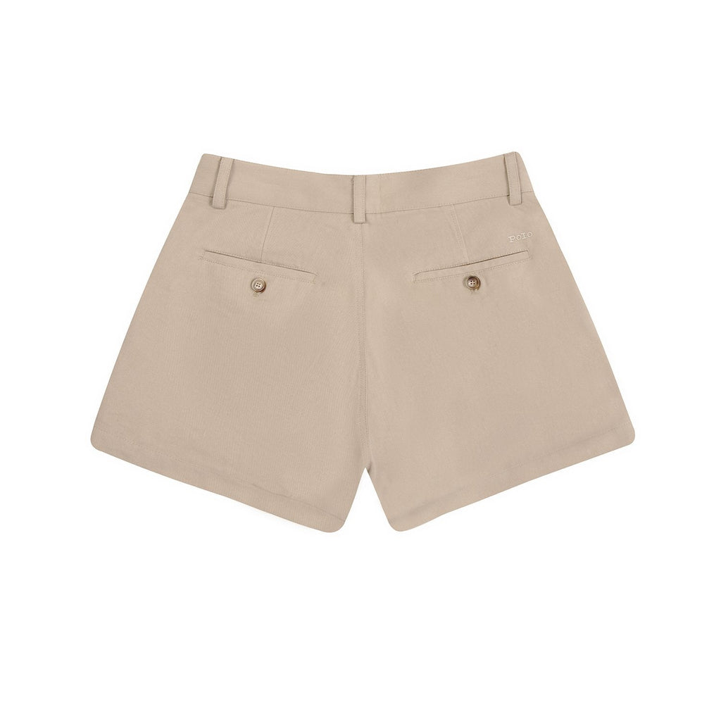 Ralph Lauren Women's Cotton Twill A-Line Tailored Shorts