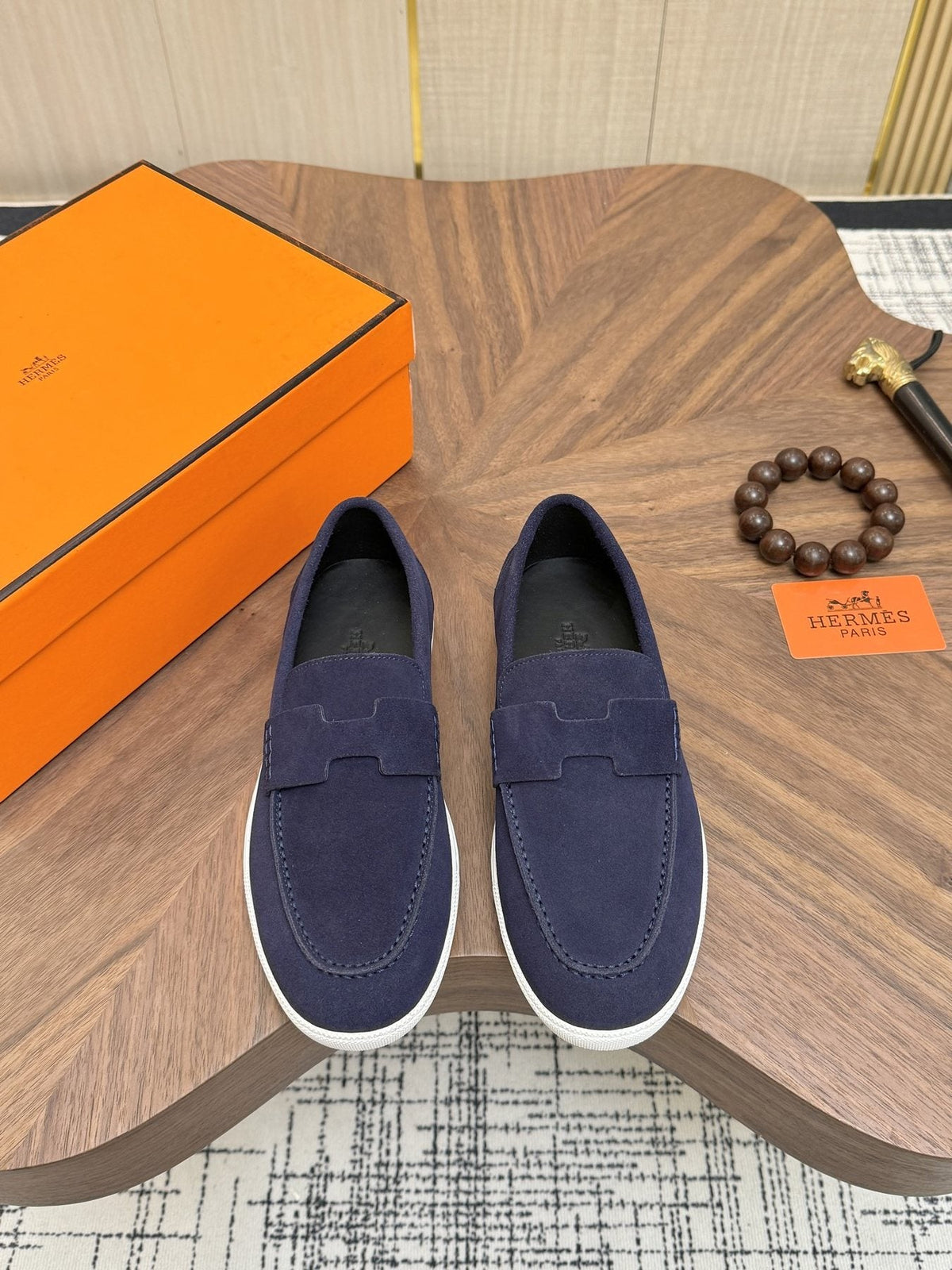 Hermès H-Detail Slip-On Sneakers